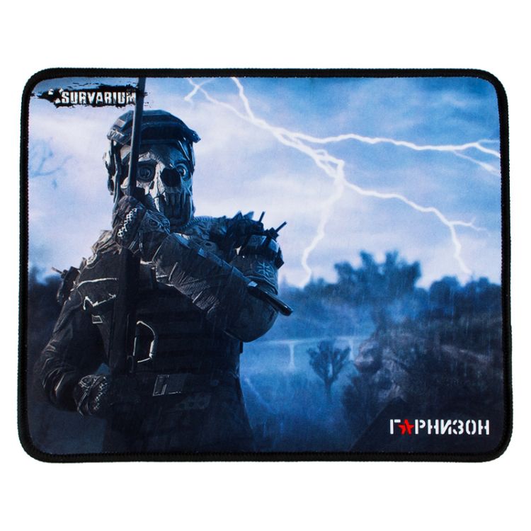 Коврики Коврик для мыши Гарнизон GMP-100, игровой, дизайн- игра Survarium, ткань/резина, размеры 200 x 250