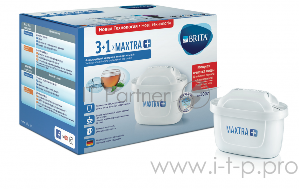 Кассета BRITA MAXTRA+ Универсальный упаковка 4 шт.