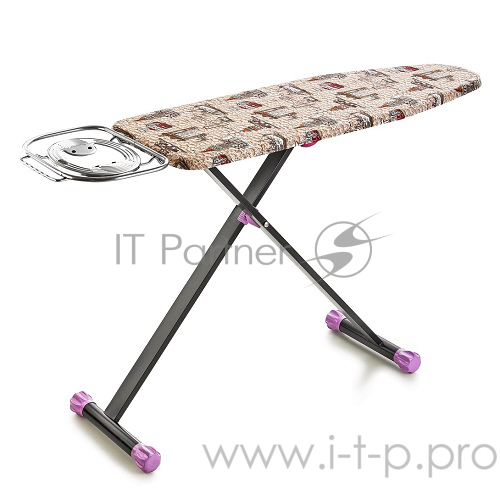 Гладильная доска DOGRULAR валерия(Размер: 42 х 125 см. Регулируемая высота: 45-90 см. Паропроницаемая и широкая единая листовая поверхность. Удобная подставка для утюга. Несгораемые силиконовые накладки, сохраняющие дно утюга. Розетка, кабель.)