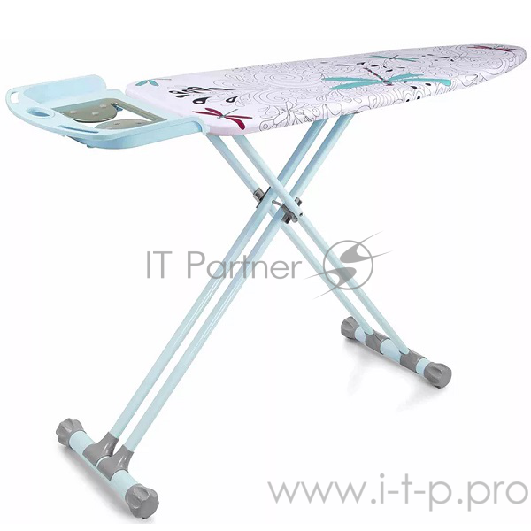 DOGRULAR ирина Основа стола металлич. моноблок.Подставка для утюга, чехол с антипригарным покрытием. Рабочий размер стола: 43x124см. Высота: 76-98 см.
