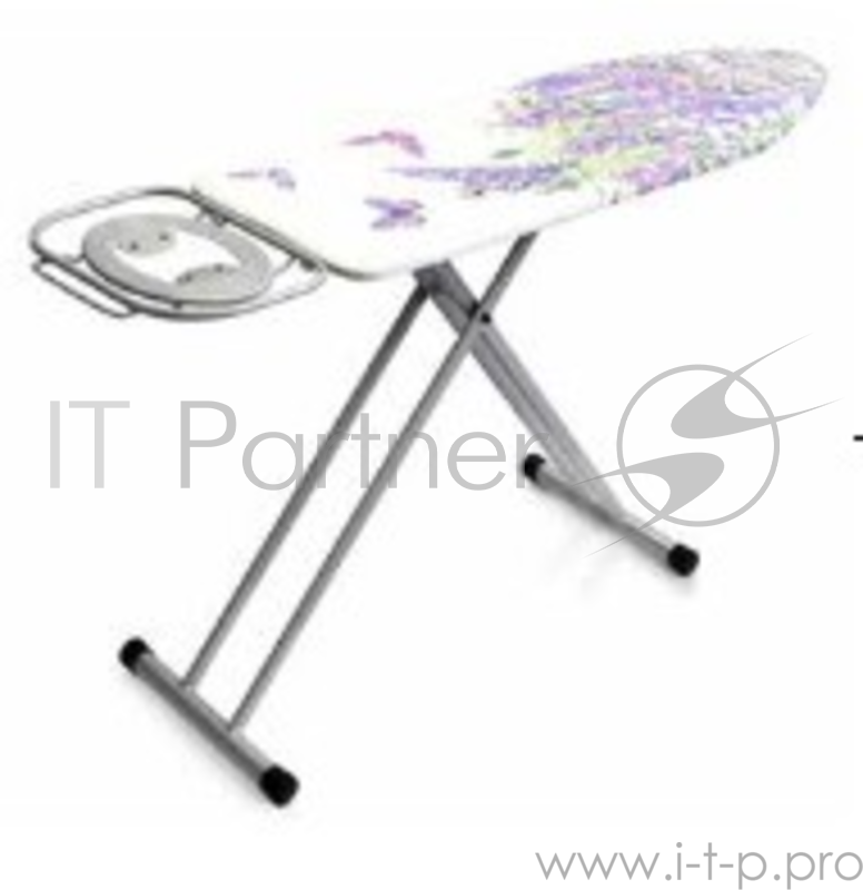 Dogrular, Домина, Доска гладильная 2237 Домина, рабочая поверхность 122 x 40, 142 x 50 x 9,5, регулировка высоты 8 позицмй, подъем 74-96 см, серая