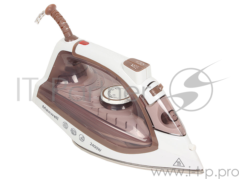 Утюг Maxwell 3047-MW (ВN) (2000 Вт, подошва из нержавеющей стали)
