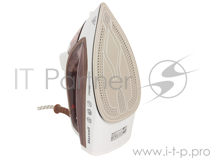Утюг Maxwell 3047-MW (ВN) (2000 Вт, подошва из нержавеющей стали)