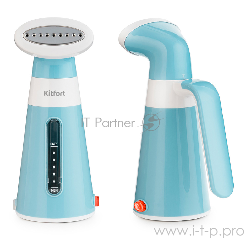 Отпариватель ручной Kitfort КТ-928-3 1000Вт бирюзовый/белый
