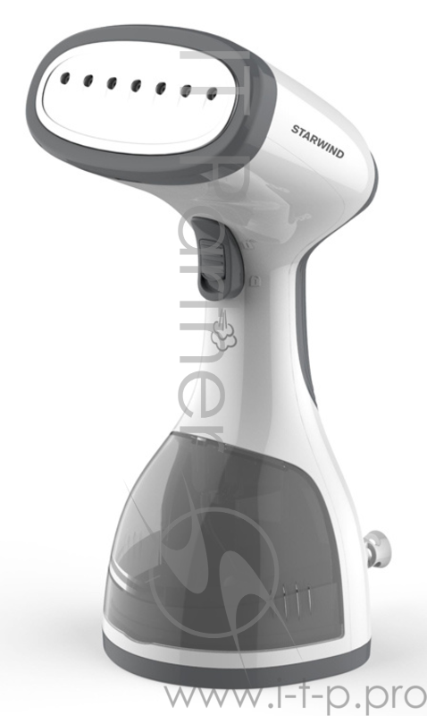 Отпариватель ручной Starwind STG1400 1400Вт белый/серый