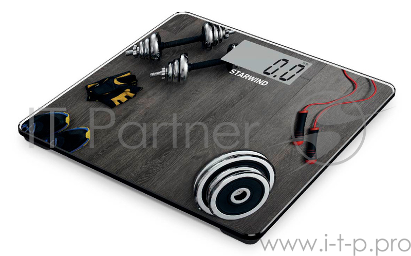 Весы напольные электронные Starwind SSP6040 макс.180кг рисунок