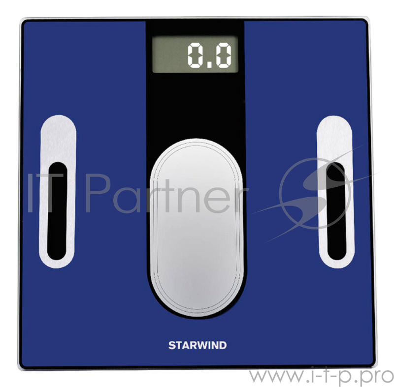 Весы напольные электронные Starwind SSP6050 макс.180кг синий