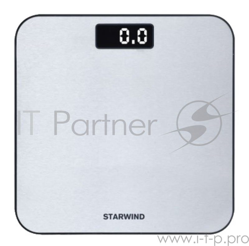Весы напольные электронные Starwind SSP6010 макс.180кг серебристый