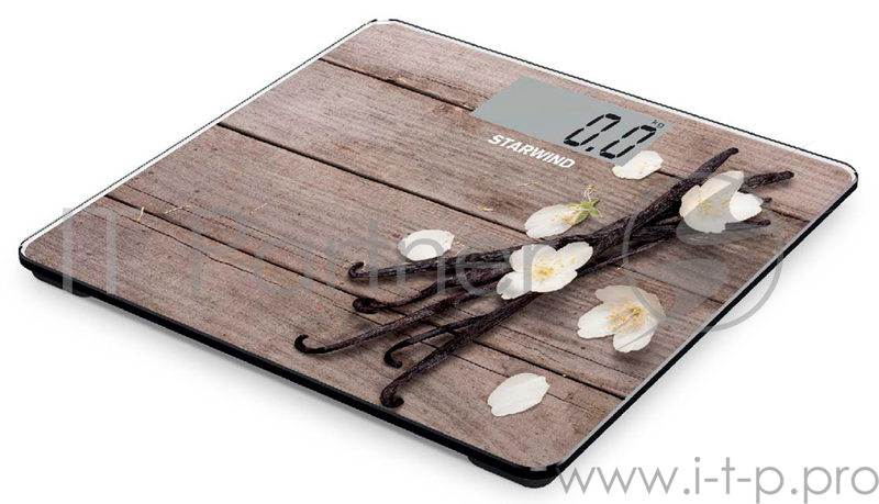 Весы напольные электронные Starwind SSP6020 макс.180кг рисунок