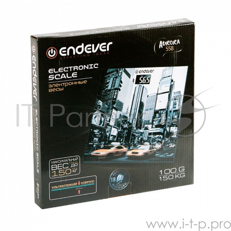 Весы напольные Endever Aurora-558