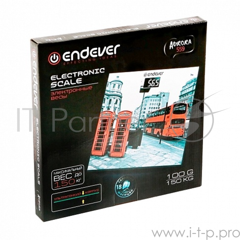 Весы напольные Endever Aurora-559