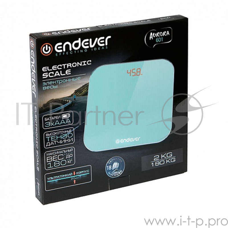 Весы напольные Endever Aurora-601