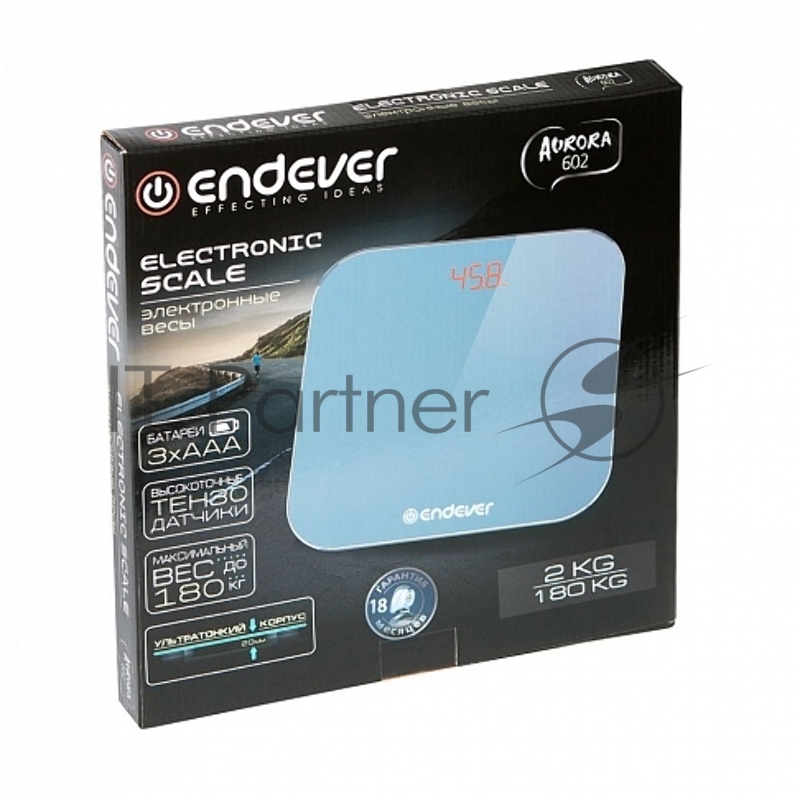 Весы напольные Endever Aurora-602