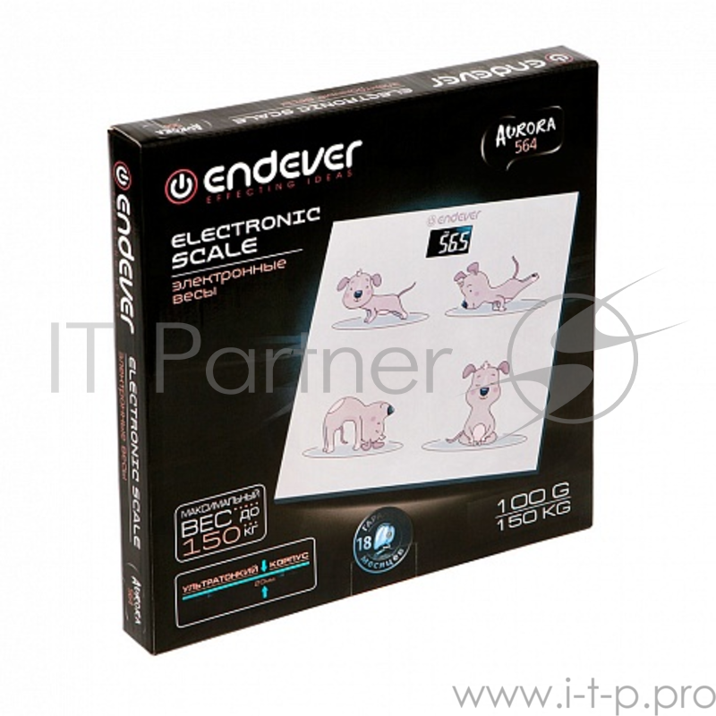 Весы напольные Endever Aurora-564