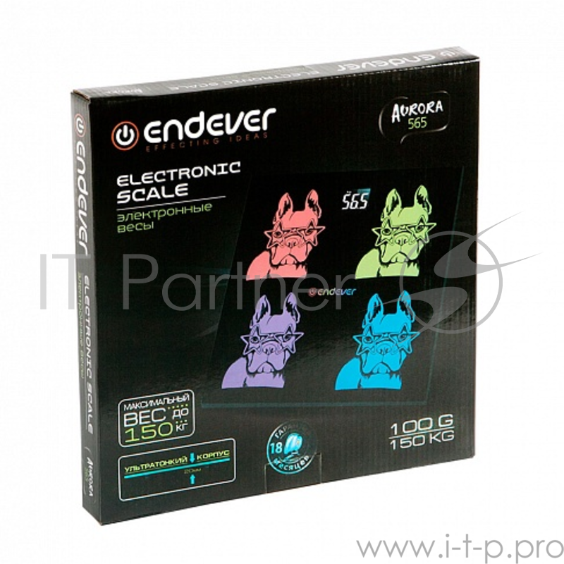 Весы напольные Endever Aurora-565