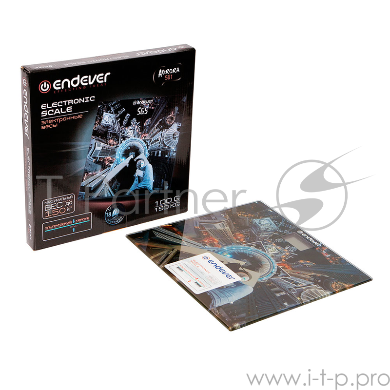 Весы напольные Endever Aurora-561