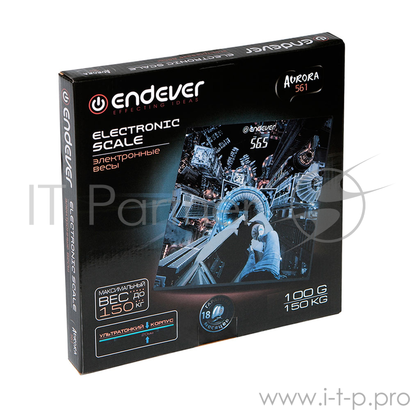 Весы напольные Endever Aurora-561