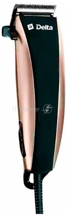 Машинки для стрижки DELTA DL-4014 бронза (бронза, 10 Вт, регулировка длины срезаемых волос, 4 съемных гребня, лезвия из нержавеющей стали, расческа, ножницы, масленка, щетка для чистки)