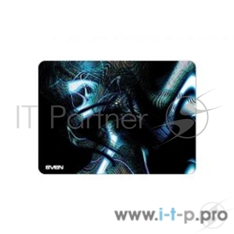 Коврики Коврик для мыши игровой SVEN GS-M SV-011307 {тканевая поверхность,оверлочная строчка по краю,нескользящая каучуковая основа}