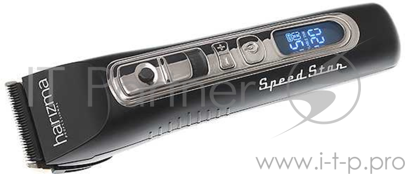 Машинка для стрижки Harizma SpeedStar черный (насадок в компл:4шт)
