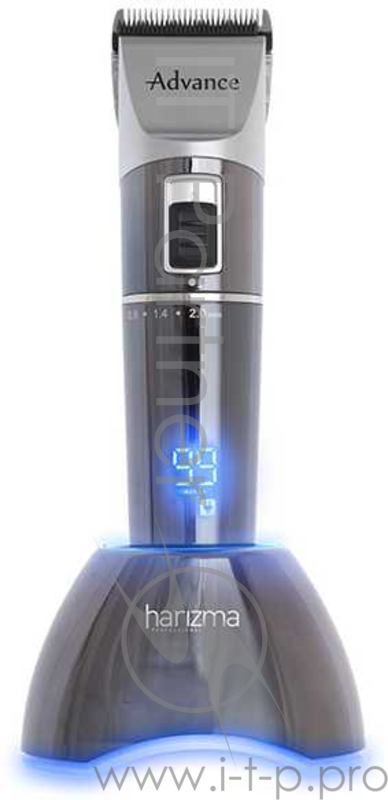 Машинка для стрижки Harizma Advance черный (насадок в компл:4шт)