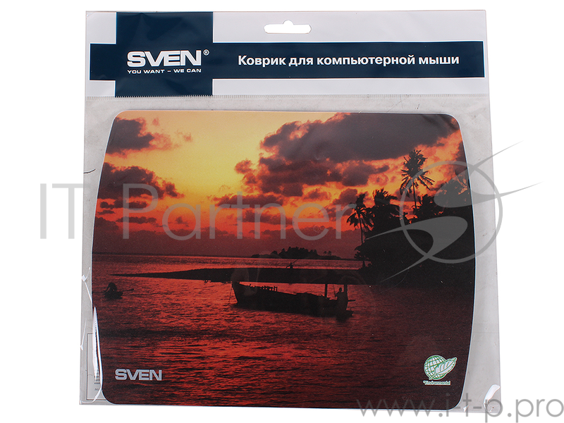 Коврики Коврик для мыши SVEN UA (8 рисунков) 230х180х2,35 мм SV-011123 {материал: полипропилен + вспененный полиэтилен}