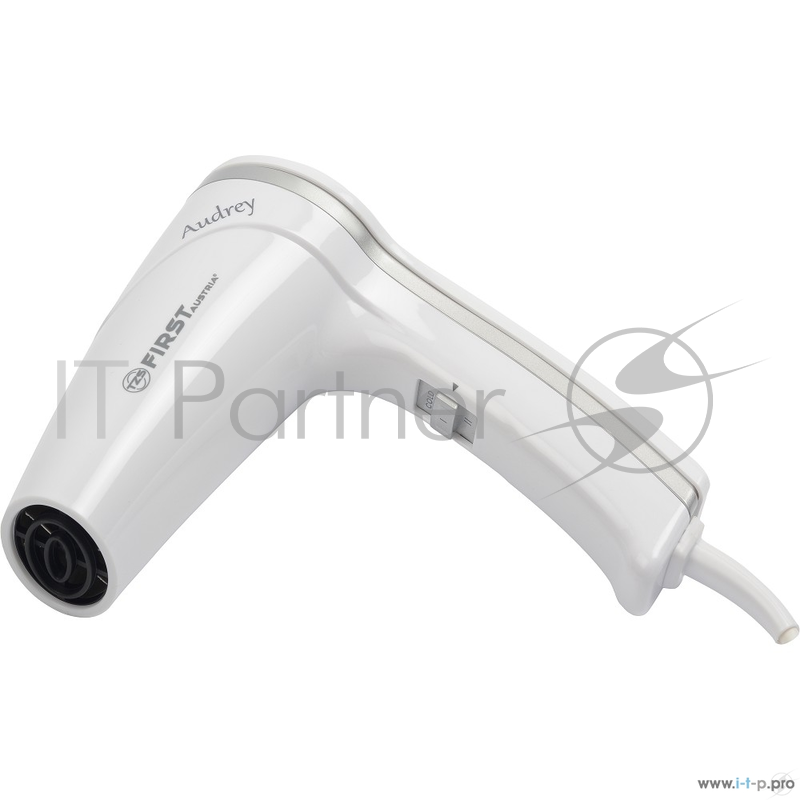 Фен FIRST FA-5655-1 White, 1200 Вт, шнур 2 м, крепл.на стене, 1 скор, 2 темп., холод, White