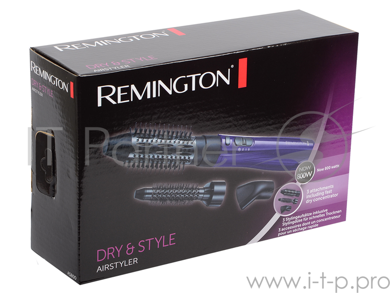 Фен-щетка REMINGTON AS800, фиолетовый
