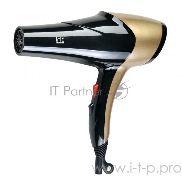 Фен IRIT IR-3148, 1500 Вт, 2 скорости, насадка-концентратор, петля для подвешивания, 2 температурных