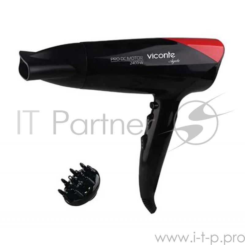 Фен Viconte VC-3725 красный