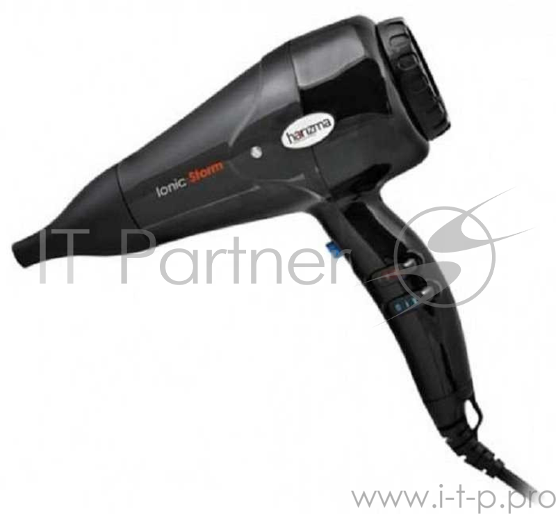 Фен Harizma Ionic Storm 2000Вт черный