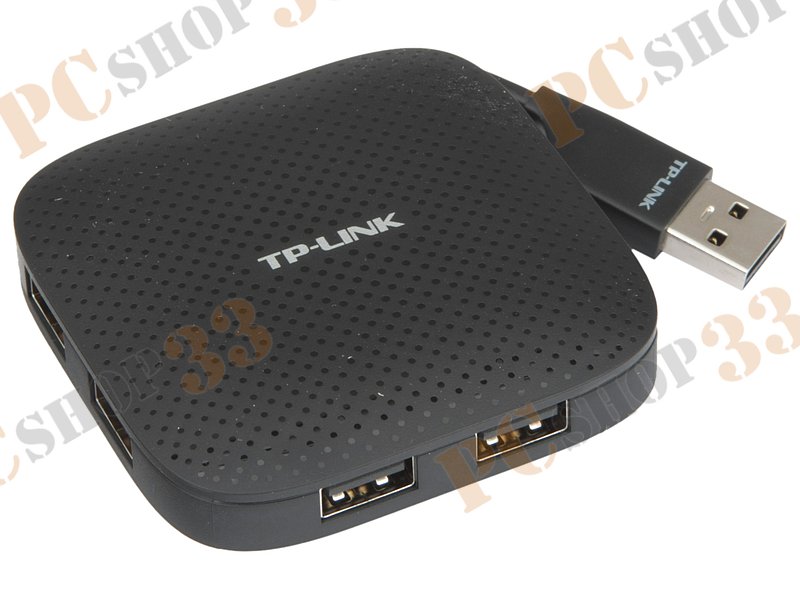 Разветвитель 4 порта USB3.0 TP-Link UH400, внешн.