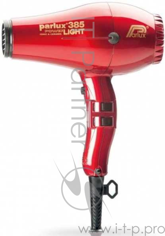 Фен Parlux 385 Power Light 2150Вт красный