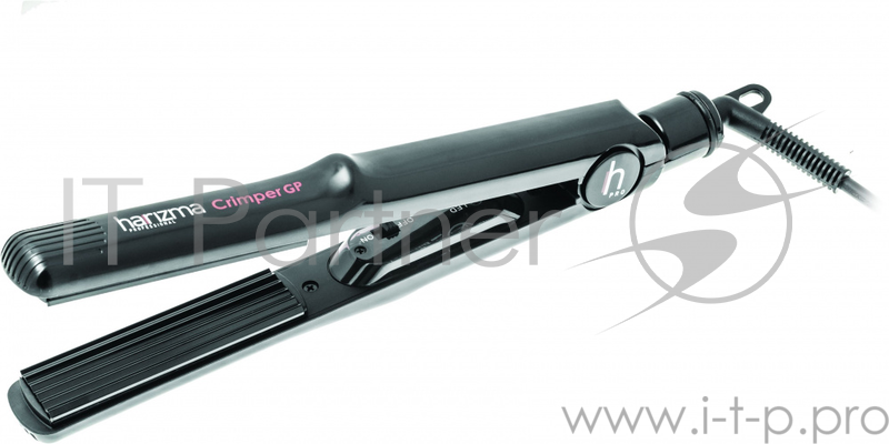 Щипцы Harizma Crimper GP 46Вт макс.темп.:230С покрытие:гальваническое черный