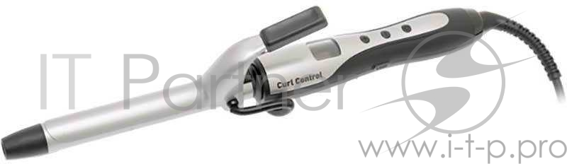 Щипцы Harizma Curl Control макс.темп.:210С покрытие:керамико-турмалиновое черный