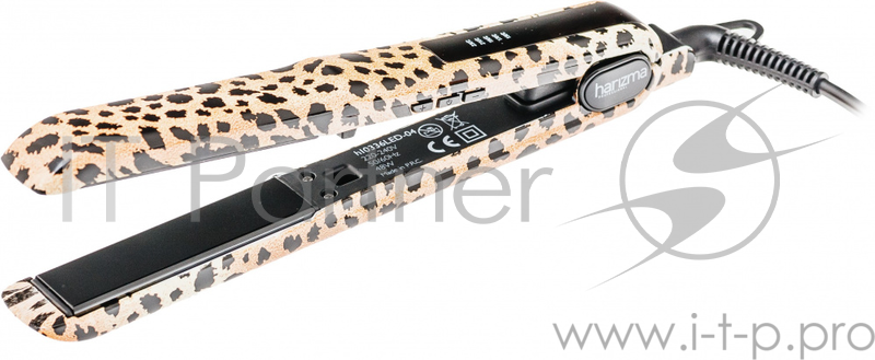 Щипцы Harizma Style Colors 48Вт макс.темп.:230С покрытие:керамико-турмалиновое бежевый/коричневый
