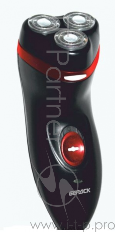 Бритва Бердск 3370, 3 ножа, сетевая (в уп. 24 шт)