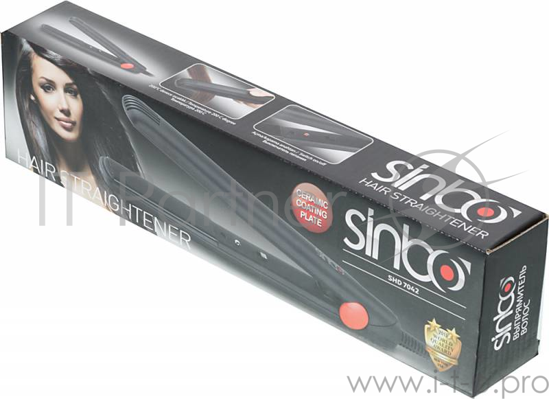 Выпрямитель Sinbo SHD 7042 30Вт черный (макс.темп.:200С)