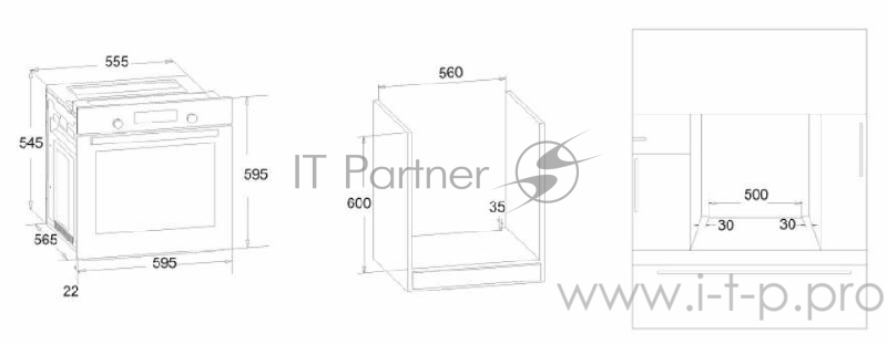 Встраиваемая духовка электрическая Simfer B6ES58011