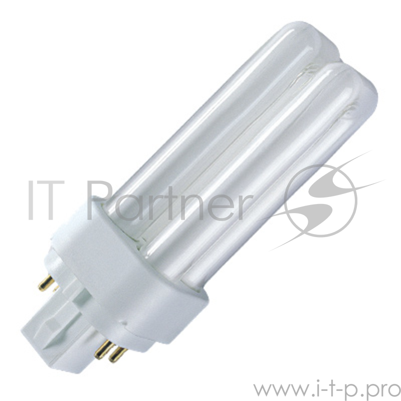 Лампа OSRAM DULUX D/E 18W/830 G24q-2 компактная 4050300327211