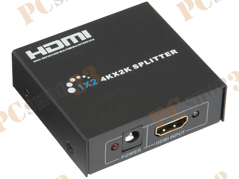 Разветвитель 2 порта HDMI ORIENT HSP0102HN, с блоком питания