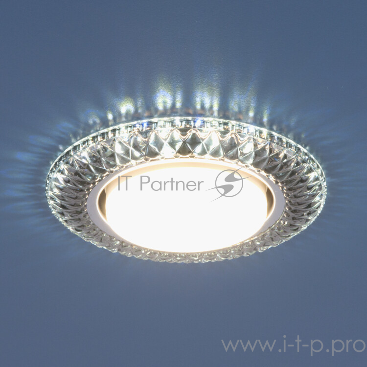 Светильник Elektrostandard 3020 GX53 встраиваемый SB дымчатый a035157