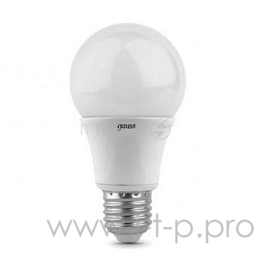 Лампа светодиодная GAUSS 102502207 LED A60 E27 7W 4100K