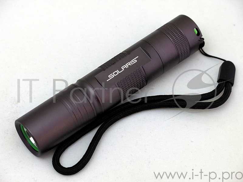 Фонарь SOLARIS F-30 светодиодный с комплектацией IPX6 150Лм дальность150м 118х24мм 60г аккум