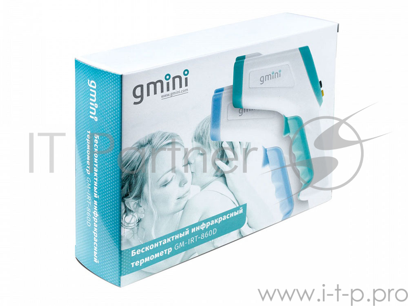 Термометр инфракрасный GMINI GM-IRT-860D, голубой