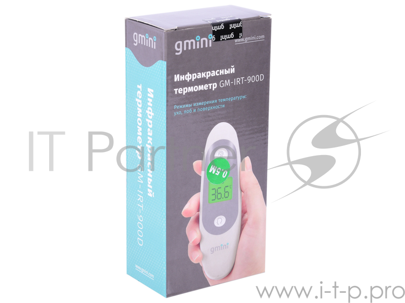Термометр инфракрасный Gmini GM-IRT-900D серый