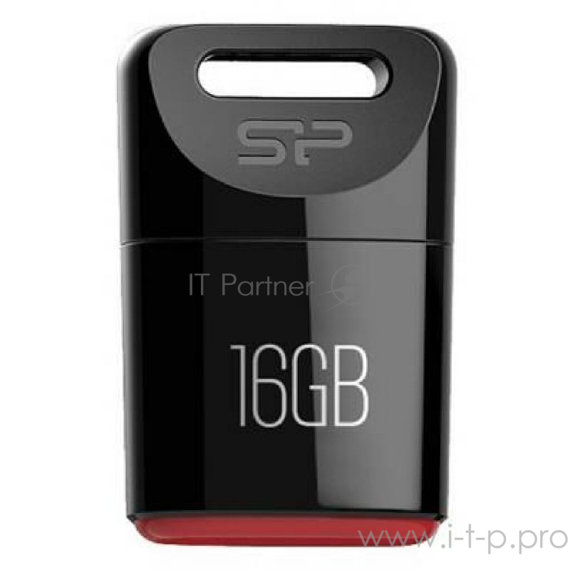 Флеш Диск Silicon Power 16Gb Touch T06 USB2.0 черный