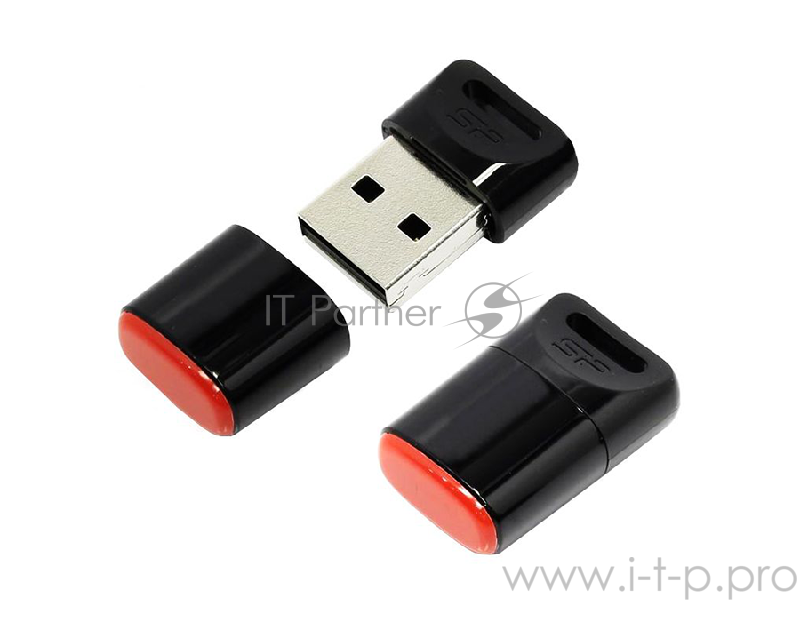 Флеш Диск Silicon Power 16Gb Touch T06 USB2.0 черный