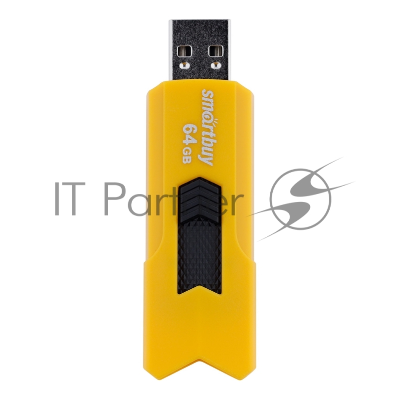 Накопитель Flash USB 2.0 Flash Drive 64GB Smartbuy STREAM Yellow (SB64GBST-Y)