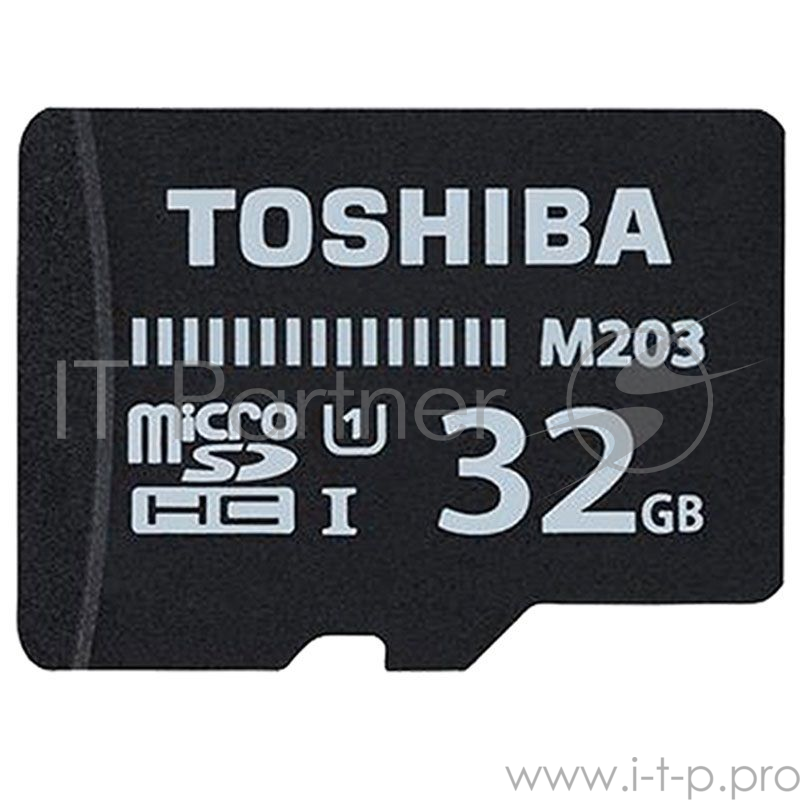 Флеш карта microSDXC 32Gb Class10 Toshiba THN-M203K0320EA M203 + adapter